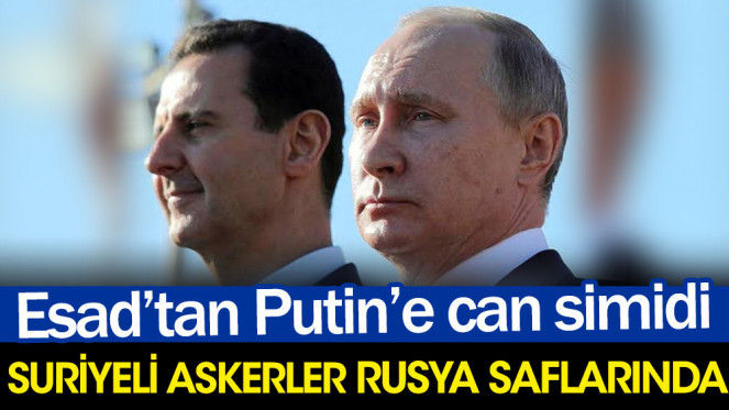 Esad’tan Putin’e can simidi
