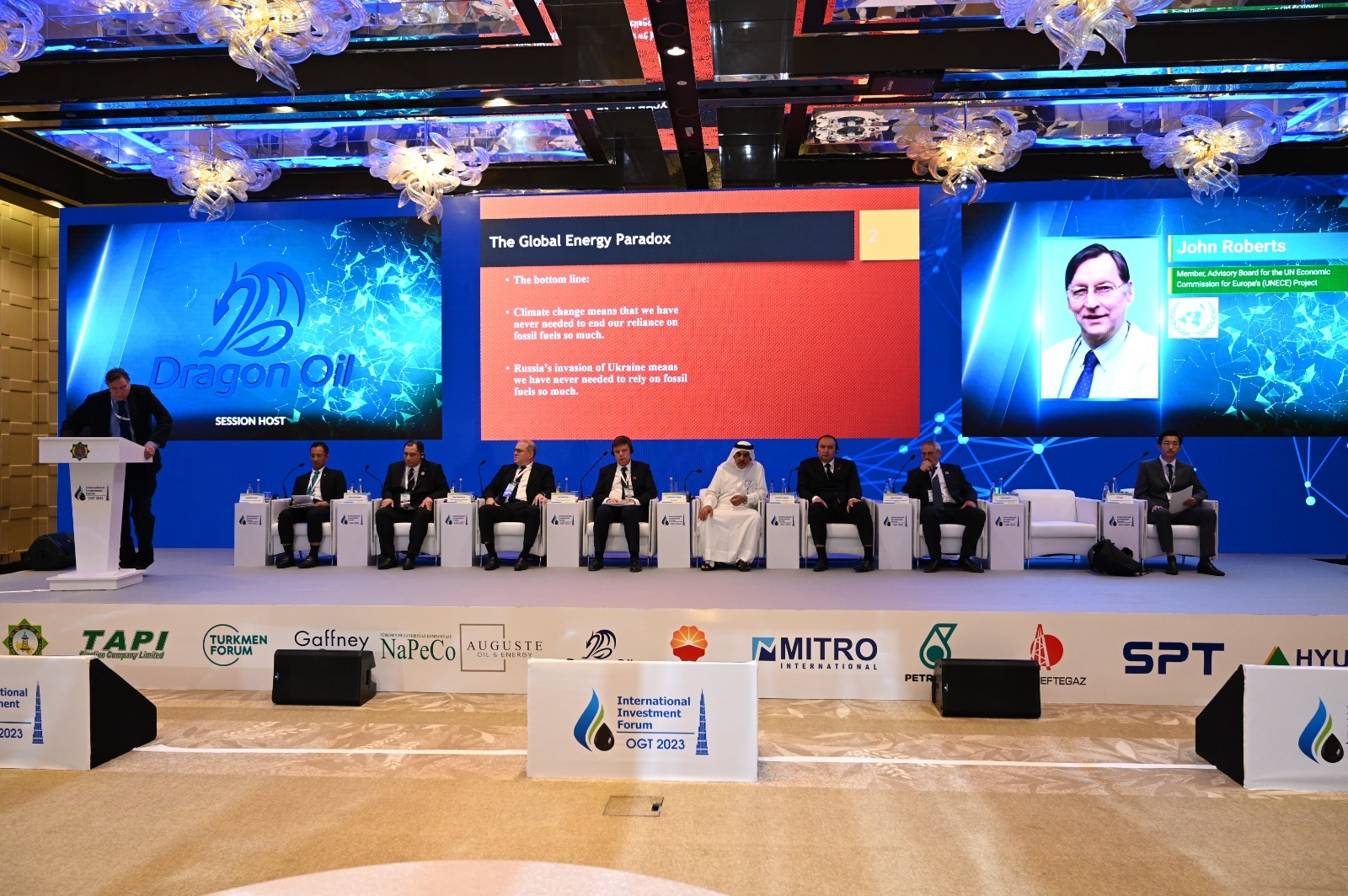 Turkmenistan calls for more oil and gas investments