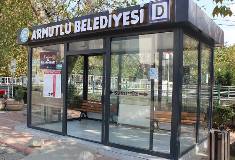 Yalova’nın Armutlu ilçesinde ısıtmalı duraklar…