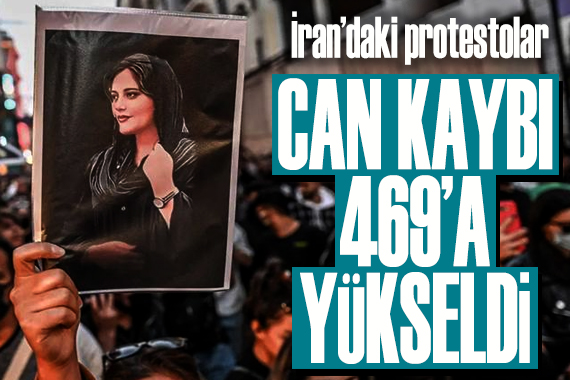 İran’da ölen gösterici sayısı 469’a yükseldi