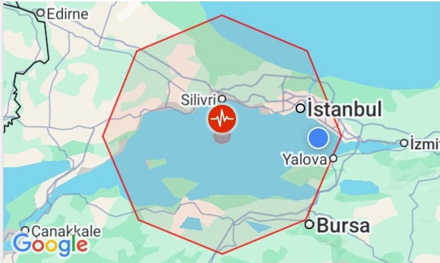 Marmara’da Peş Peşe Depremler: İstanbul 6.2 ile Sarsıldı!