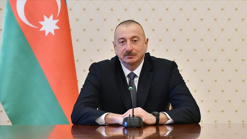 Azerbaycan Cumhurbaşkanı Aliyev, Karabağ’daki ateşkes sonrası halka hitap etti…