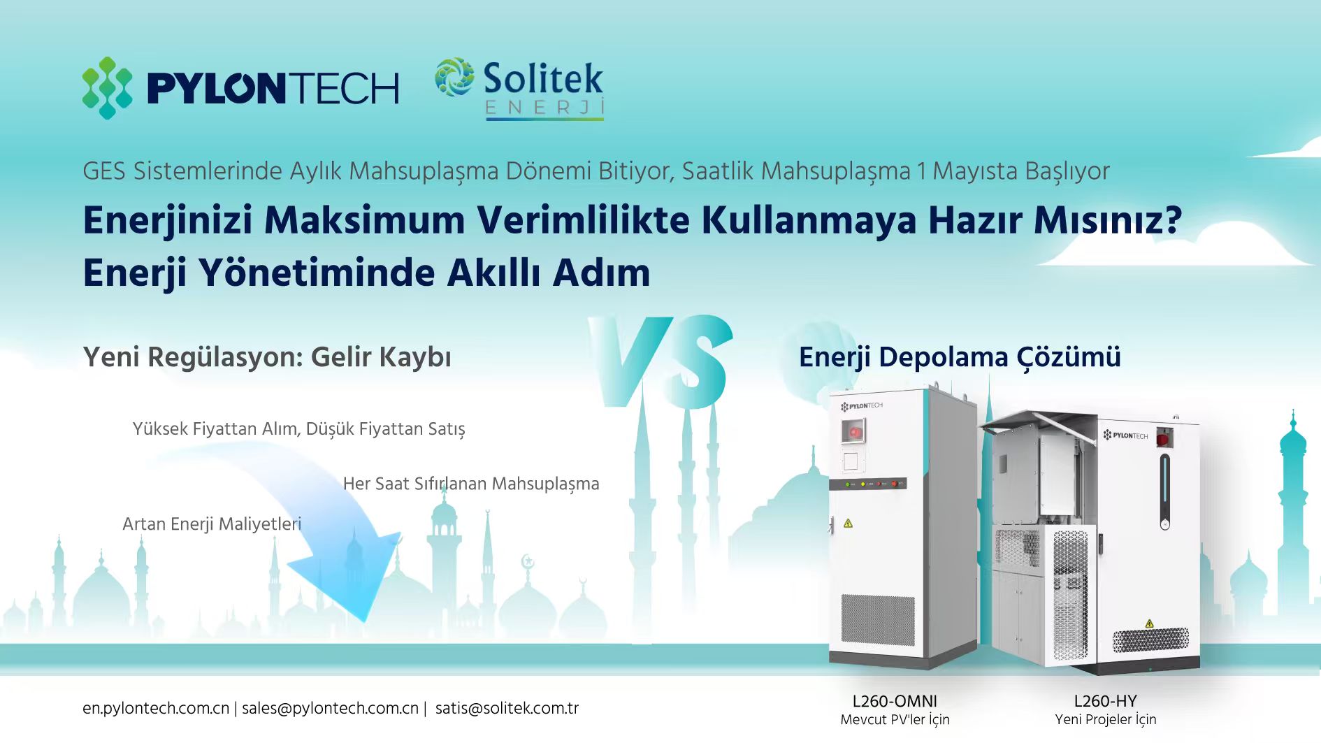 Türkiye PV Pazarında “Saatlik Mahsuplaşma” Dönemi: Azalan Yatırım Getirisini (ROI) C&I Enerji Depolama Nasıl Kurtarıyor?