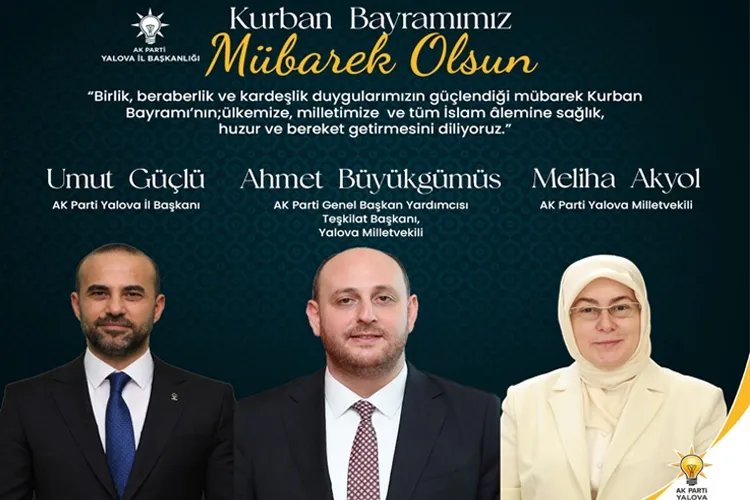AK PARTİ Kurban Bayramını Böyle Kutladı...