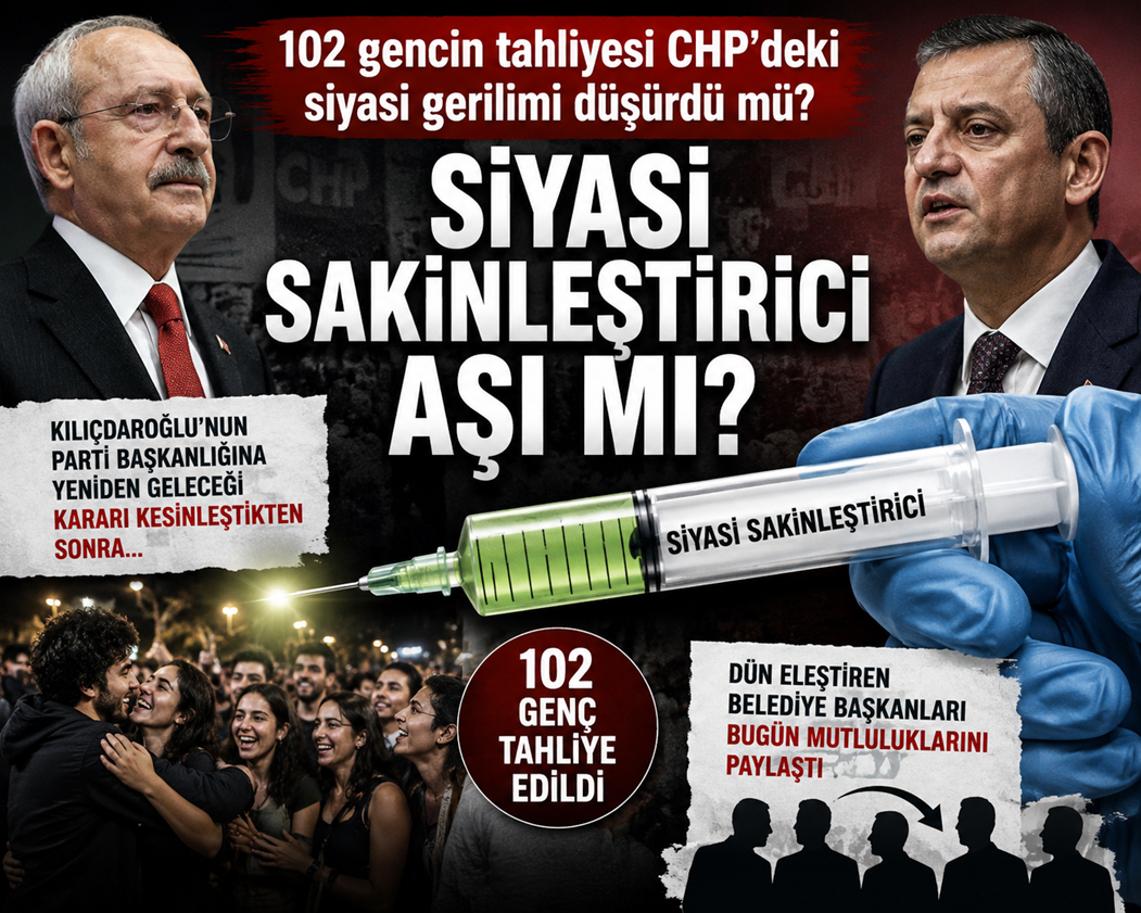 102 Gencin Tahliyesi: CHP'de Gerilimi Düşüren Siyasi Bir Hamle mi?