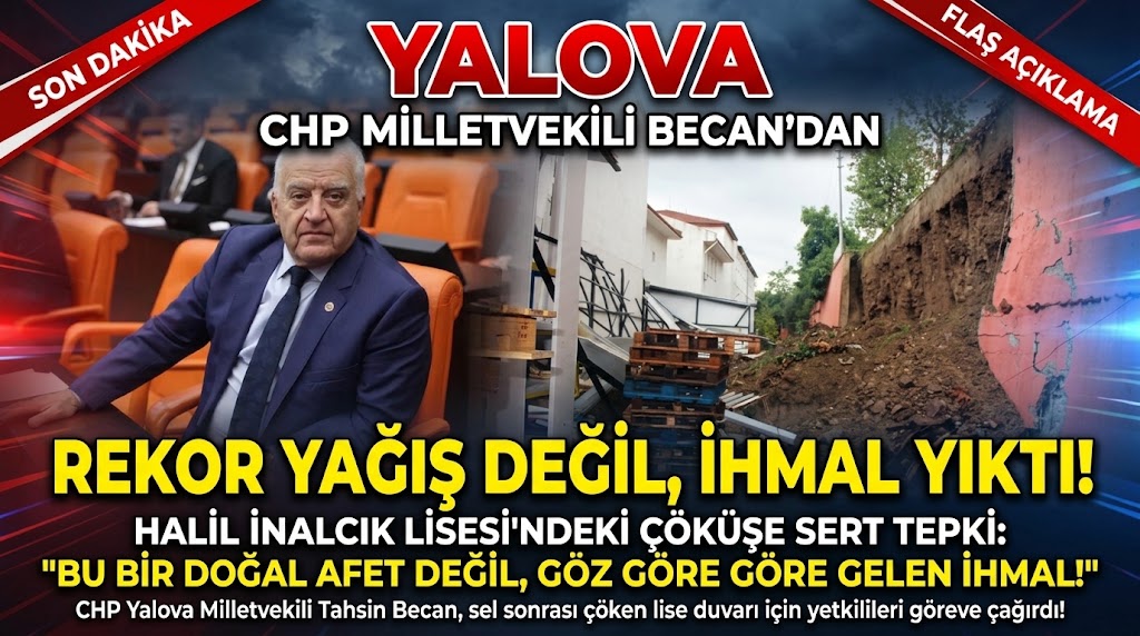 YALOVA’DA SKANDAL ÇÖKÜŞ: "BİR YILDIR UYARDILAR, DUVAR GÖZ GÖRE GÖRE YIKILDI!"